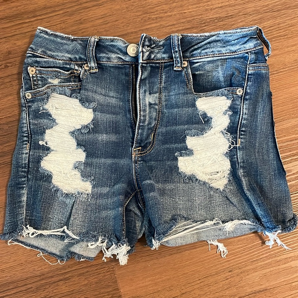 American Eagle Outfitters Distressed Jean Shorts